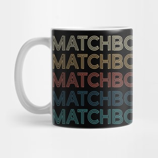 Matchbox Great Gift For Name Retro Styles Color 70s 80s 90s Mug